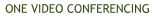 one video conferencing